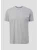 QS T-Shirt in 94L0_grau meliert