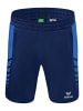 erima Six Wings Shorts in new navy/new royal