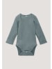 Hessnatur Langarmbody Slim in atlantikblau