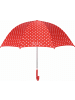 Playshoes Regenschirm Punkte in Rot