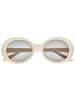 Bertha Polarisierte Sonnenbrille "Annie" in Creme/Schwarz