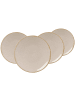 Ritzenhoff & Breker 4er Set Speiseteller Sahara in ø 27,5 cm in Creme