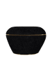 Kayoom Hocker Contessa in schwarz - gold