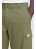 BLEND Cargo Shorts Verdeckter Zip-Fly Normaler Leibhöhe in Grün