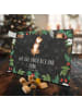 Mr. & Mrs. Panda Hund Adventskalender Hund Streicheln mit Spruch in Kreidetafel