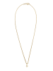 Elli DIAMONDS  Halskette 925 Sterling Silber Kreis in Gold