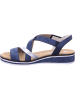 rieker Keilsandalette in blau