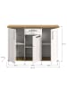 xonox.home Kommode  (B/H/T: 137x92x39 cm) in Sibiu Lärche Nachbildung