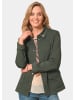 GOLDNER Kurzgröße:  Jacke Modische Freizeitjacke in khakigrün
