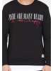 PLUS EIGHTEEN Herren Sweater in Schwarz