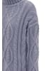 Blonda Damen Sweater in GRAUBLAU