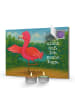 Mr. & Mrs. Panda Adventskalender Flamingo Yoga Design mit Spruch in Weiß