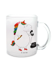Mr. & Mrs. Panda Teetasse Einhorn Sekretärin ohne Spruch in Transparent