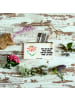Mr. & Mrs. Panda Schminktasche Hummel Blume mit Spruch in Weiß