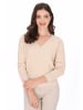 Usha Women Sweater in beige