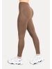 SMILODOX Leggings Cetrina Scrunch in Braun
