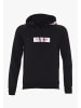 PLUS EIGHTEEN Herren Kapuzenpullover in Schwarz