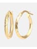 Vanlere Creolen aus 375 Gelbgold