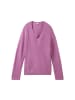 Tom Tailor Pullover in mauvy plum melange