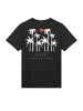 F4NT4STIC T-Shirt Escape Discover the World Palm Trees in schwarz