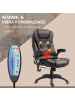 HOMCOM Massagesessel in Braun 62L x 68B x 121H cm