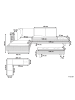 Beliani 2-tlg Lounge Set LANCIANO in Grau/Beige