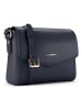 Lazarotti Bologna Leather Umhängetasche Leder 22 cm in navy