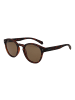 Polaroid Unisex Sonnenbrille Rund Braun