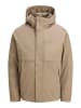Jack & Jones Gefütterte Jacke in Weathered Teak