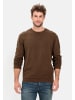 Camel Active Sweatshirt aus reiner Baumwolle in Braun