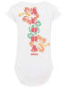 F4NT4STIC Long Cut T-Shirt PLUS SIZE Aloha in weiß