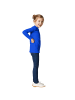 tectake Einfarbiges Langarm-Shirt für Kinder, blau