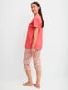 Calida Damen 3/4 Pyjama in Rose Of S