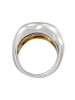 Elli Ring 925 Sterling Silber in Zweifarbig