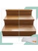 relaxdays 15 x Stufenmatten in Transparent - 60 x 15 cm