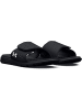 Under Armour "UA Ignite 7 Slides" in Schwarz