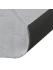 Beliani Kurzflor KAWI in Grau - (W) 160 x (L) 160 cm