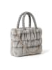 collezione alessandro Handtasche " Kuschel " in grau