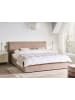 Beliani Doppelbett LAVAUR in Beige - (W) 203 x (H) 100 x (L) 220 cm