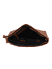 Plevier Structure Millau Schultertasche Leder 43 cm Laptopfach cognac