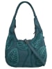 Samantha Look Shopper echt Leder in blau