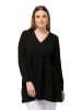 Ulla Popken Tunika in schwarz