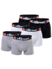 ellesse Boxershort 6er Pack in Schwarz/Grau/Weiß