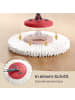 SONGMICS Wischmopp-Set Clemax in Grau-Rot - (B)44 x (H)29 x (T)27.8 cm