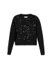Usha Women Sweater in black