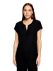 Betty Barclay Basic Shirt mit V-Ausschnitt in Schwarz