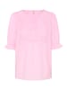 CULTURE Kurzarm-Bluse CUmuxi Relaxed fit in Lilac Sachet