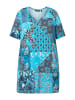 Ulla Popken Longshirt in tiefes aqua