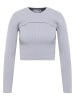 myMO ATHLSR Damen Strickpullover in Grau