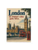 Mr. & Mrs. Panda Ansichtskarte London Skyline Klassisch Design m... in Weiß